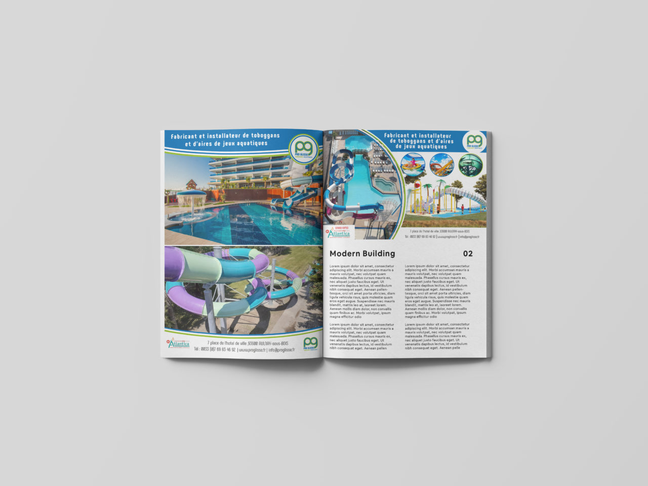 Open Magazine Mockup by Anthony Boyd Graphics