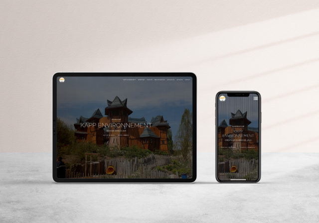 Kapp environnement responsive website