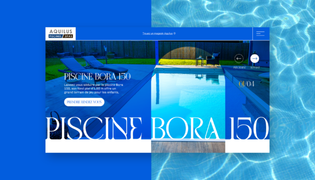 aquilus landing page