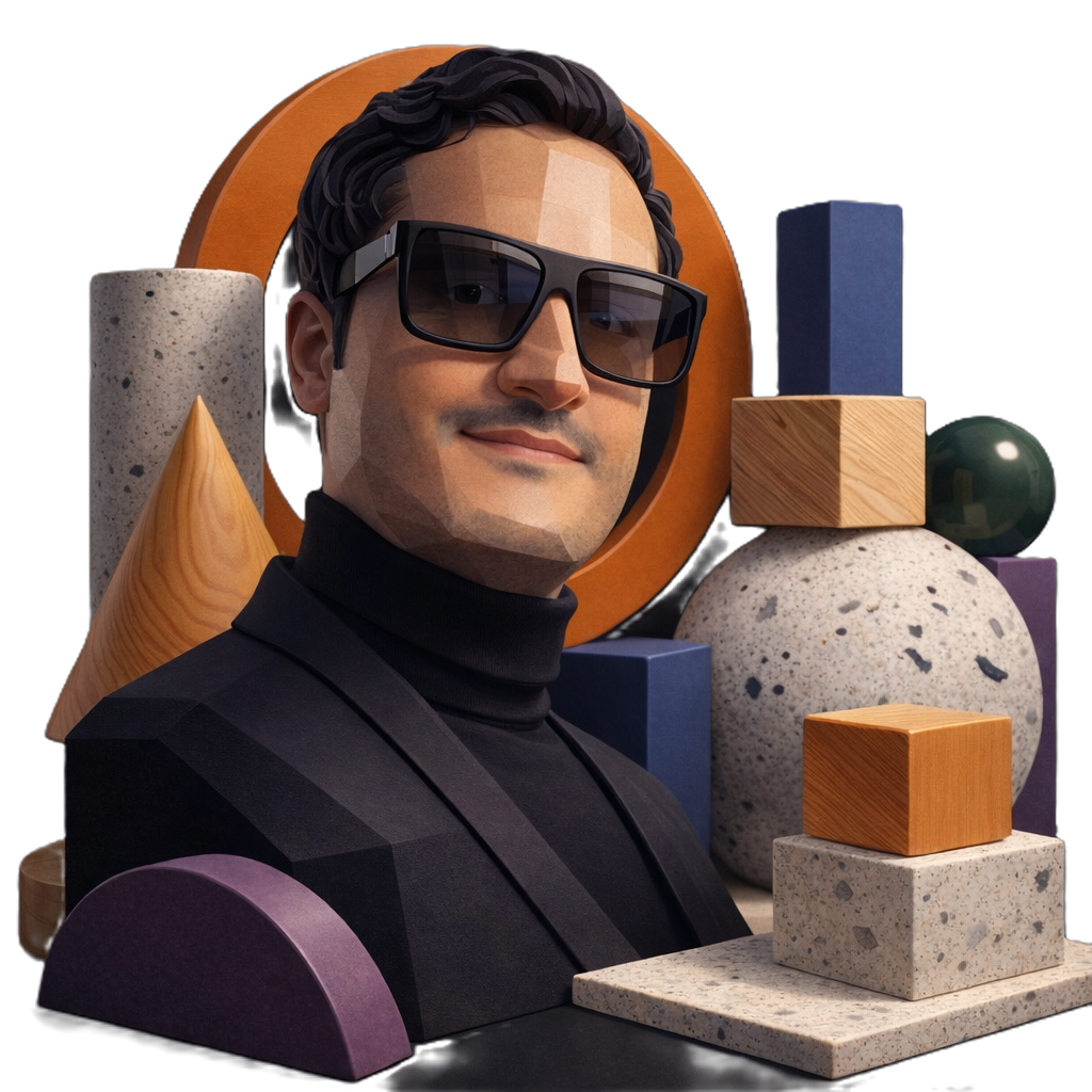 make it in 3D with black environmenet___